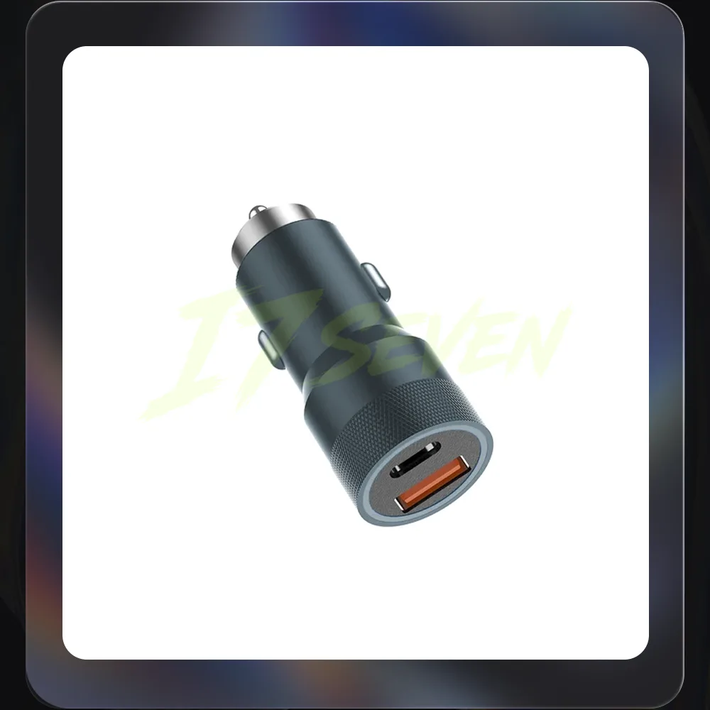 Aspor A909 38W Dual Input Fast Car Charger